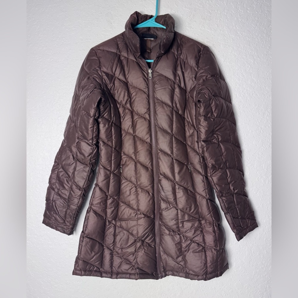 Patagonia Coat Womens Small Chocolate Brown Fiona Insulated Parka Puffer Jacket